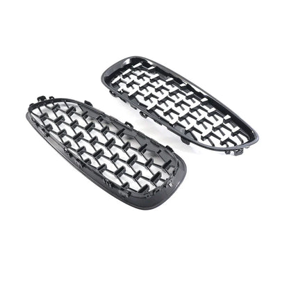 Diamond Style Front Bumper Kidney Grilles for BMW Z4 (2009-2016)