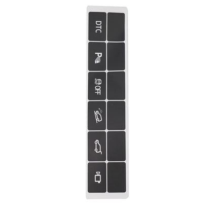 Repair Button Sticker for Car Model