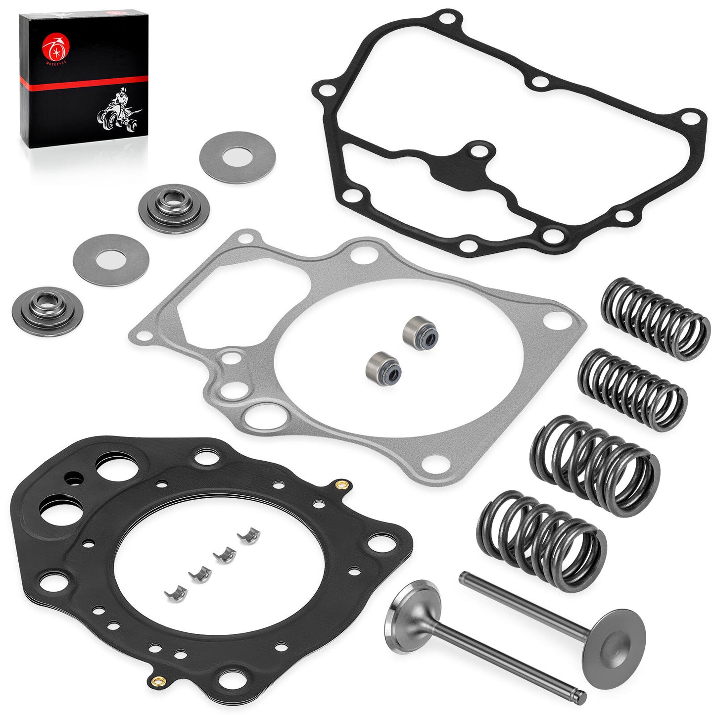 Cylinder Intake Exhaust Valve & Gasket for Honda Rancher 420 (2009–2024)