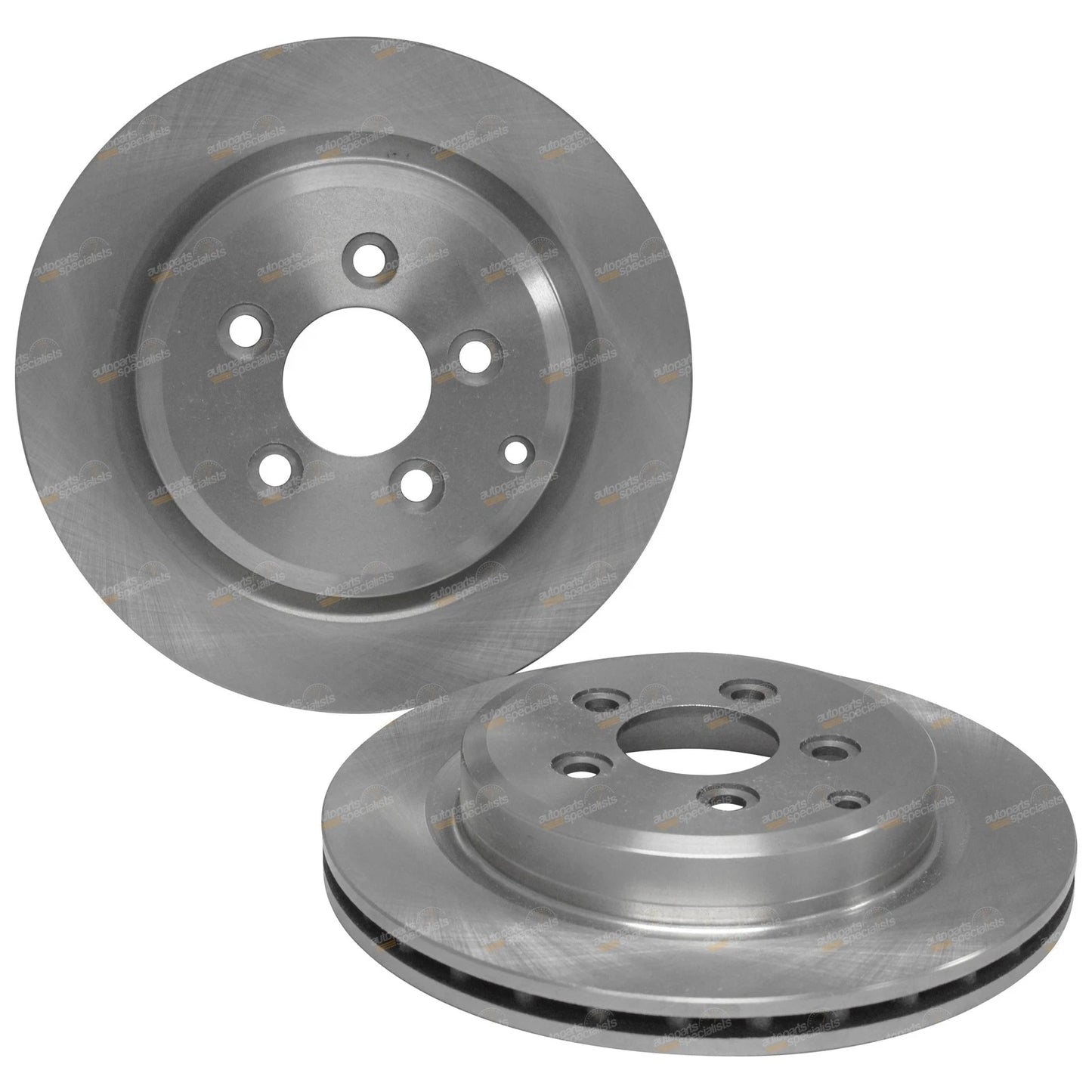 2 Rear Disc Brake Rotors for Ford Fairlane Fairmont BF V8 (2005–2008)