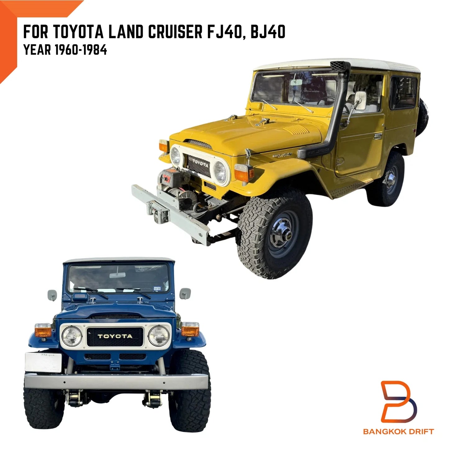 Door Panel Clips for Toyota Land Cruiser FJ40 FJ45 BJ40 BJ45 HJ40 FJ55 (1960-1984)