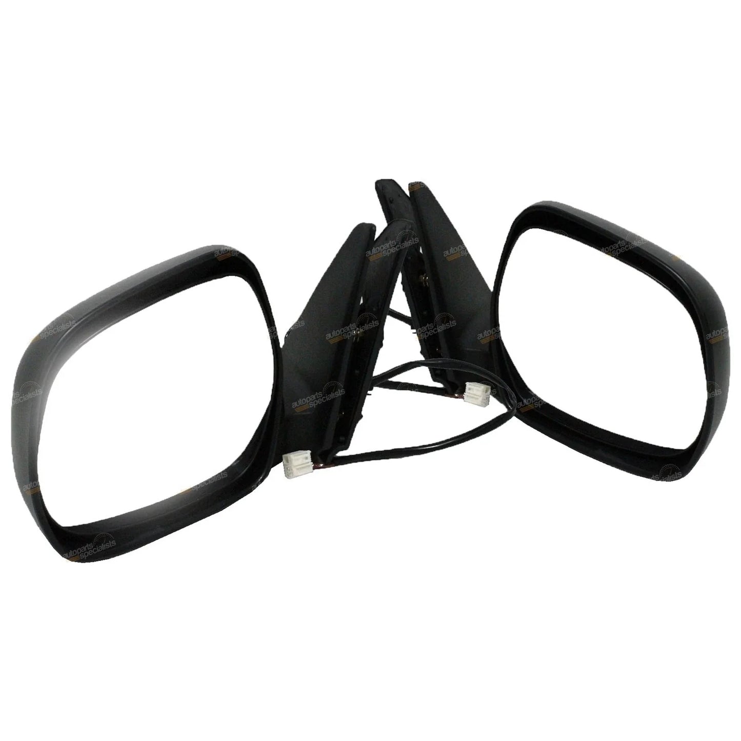 2 x LH+RH Black Electric Mirror for Toyota Landcruiser Prado (2002–2009)