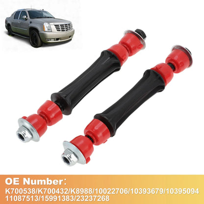 2 x Front Sway Bar Links for Cadillac Escalade, Chevy Silverado (2007-2014)