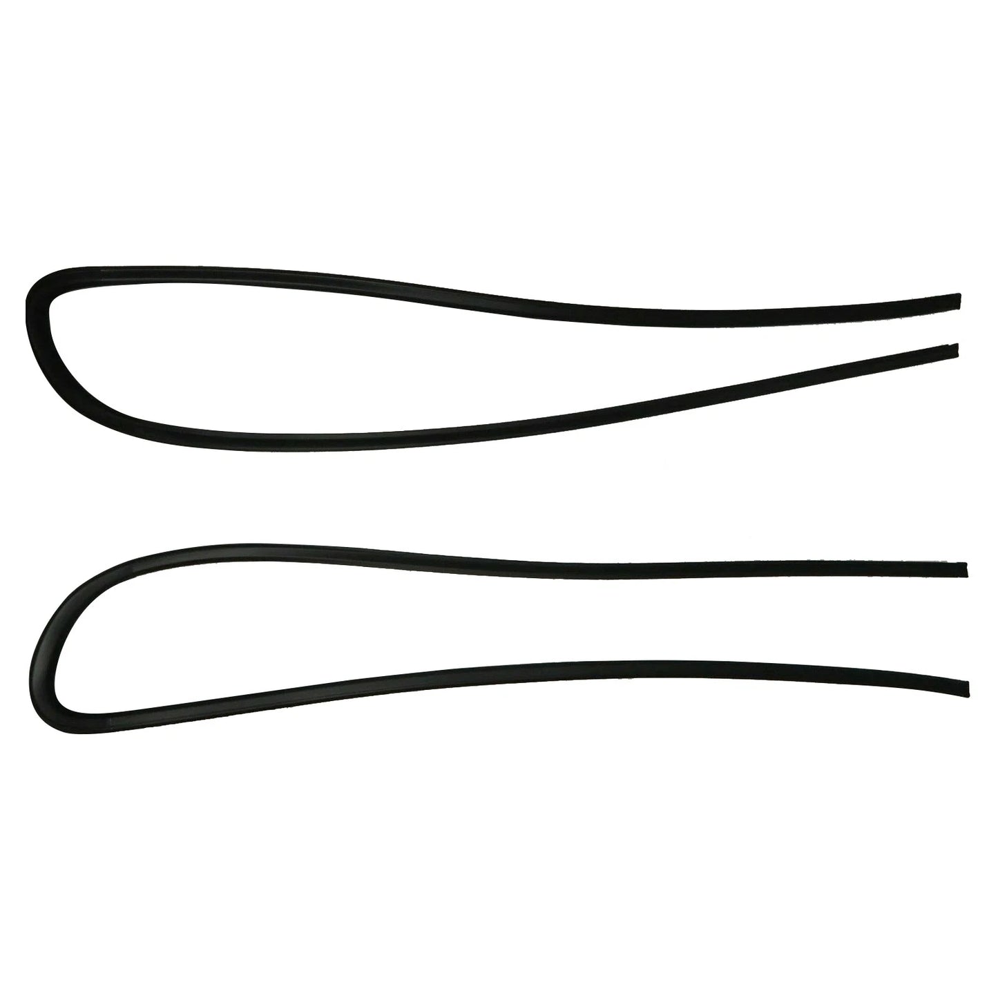 2X Window Glass Molding RH & LH for Honda CR-X CRX EF8 (1988–1991)