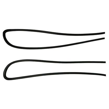 2X Window Glass Molding RH & LH for Honda CR-X CRX EF8 (1988–1991)