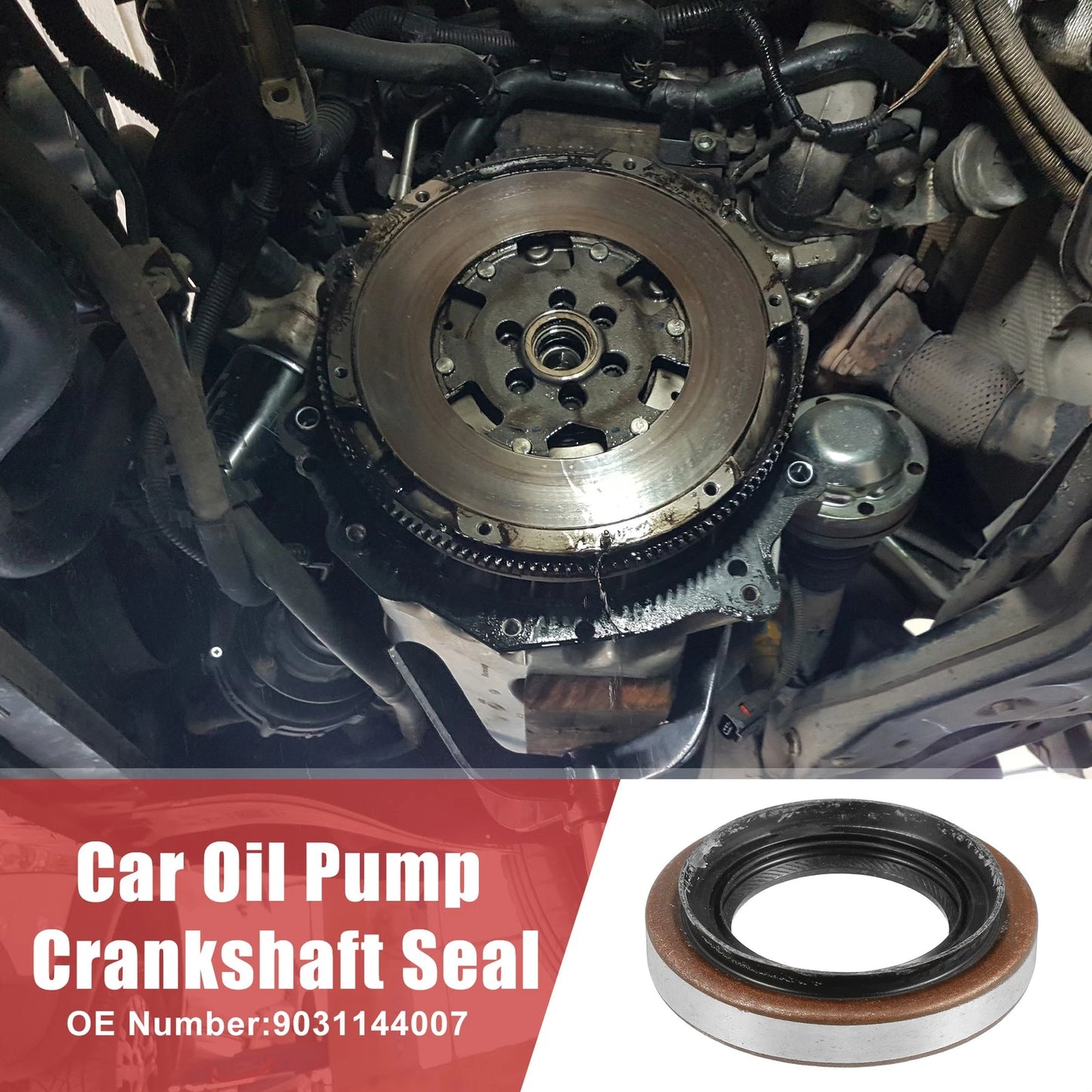 2X Crankshaft Rear Seal for Toyota Tacoma (1998–2013) No. 9031144007