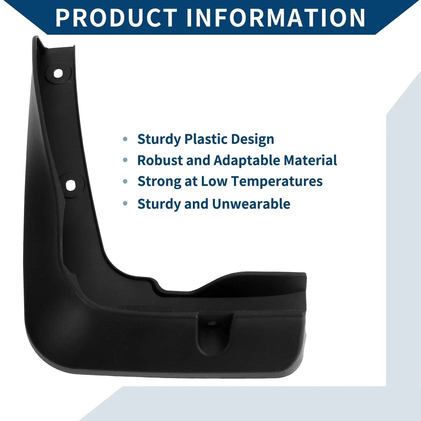 1 x Mud Flaps Splash Guards for BMW 7 Series X Deluxe Edition (2023-2024)