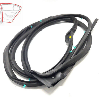 Rear Right Door Weatherstrip Moulding for Honda Civic Sedan (2016-2021)