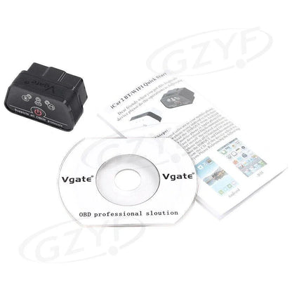 OBDII Bluetooth Car Diagnostic Scanner ELM327 for Android