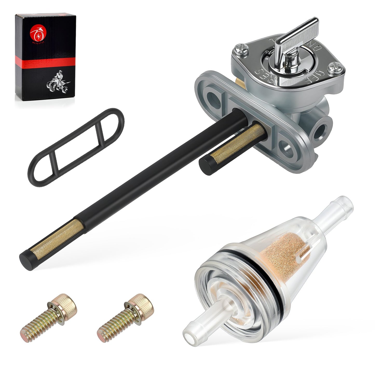 Petcock Fuel Shutoff Valve for Polaris 300 400L 2X4 4X4