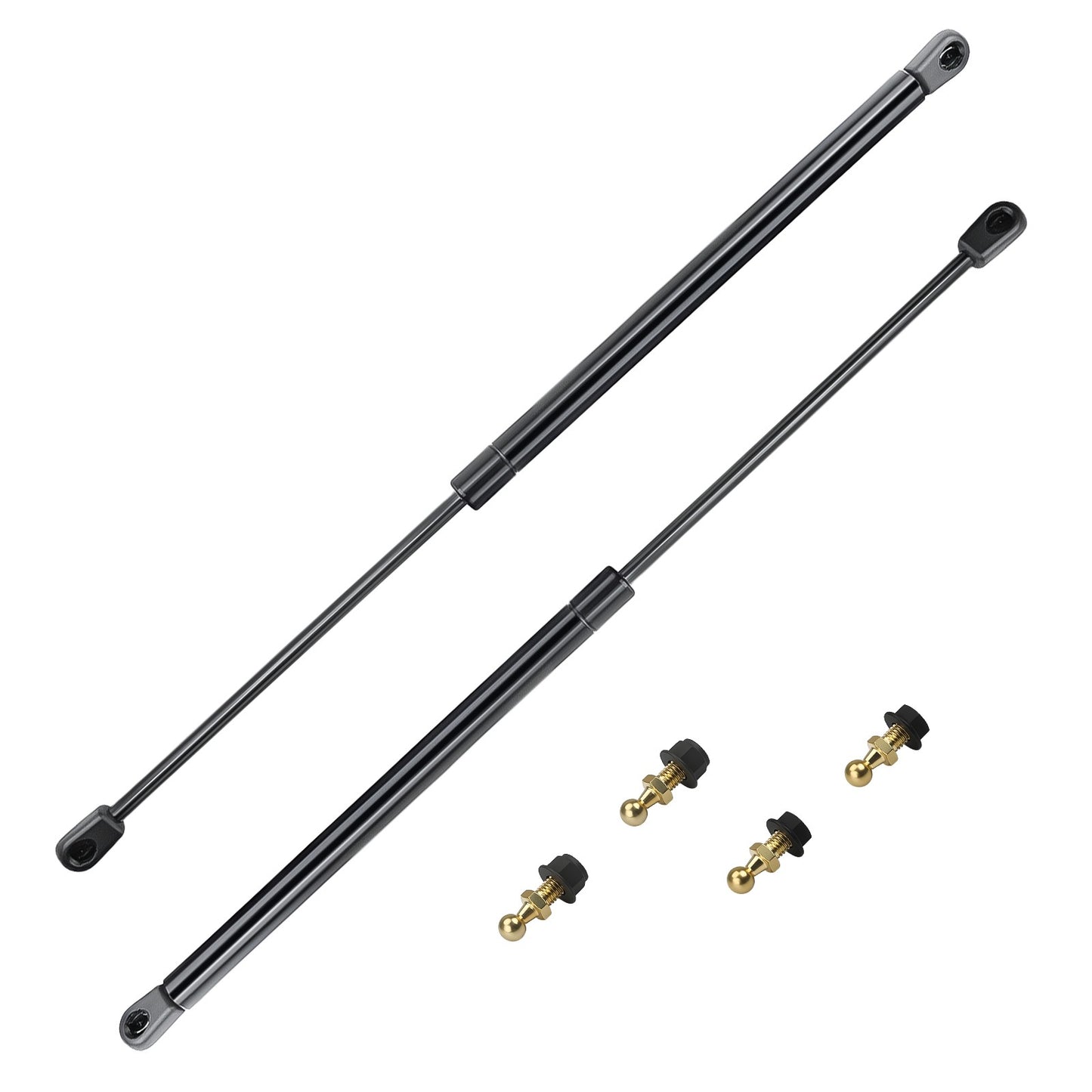 2X Windshield Tipout Gas Shock Strut Kit for Polaris Ranger XP 1000 (2015–2023)