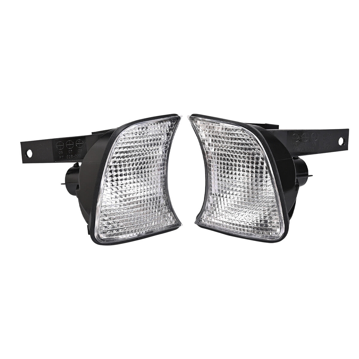 1 Pair Front Corner Lights for BMW 5-Series (1988–1995) Clear Lens