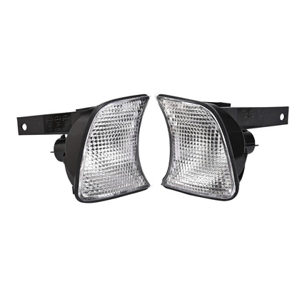 1 Pair Front Corner Lights for BMW 5-Series (1988–1995) Clear Lens