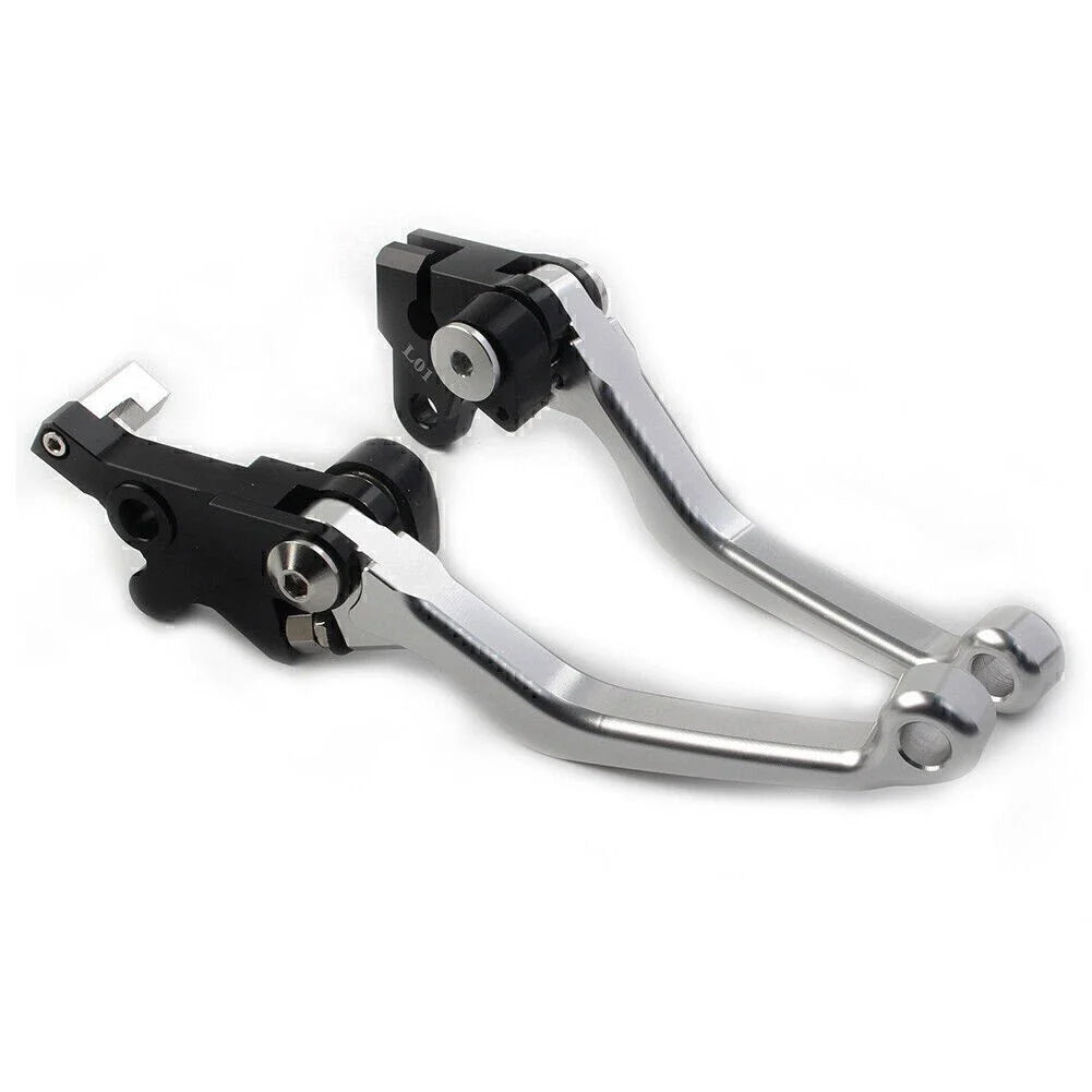CNC Silver Pivot Brake Clutch Levers for Honda XR250 XR400 (1995-2007)