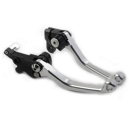 CNC Silver Pivot Brake Clutch Levers for Honda XR250 XR400 (1995-2007)