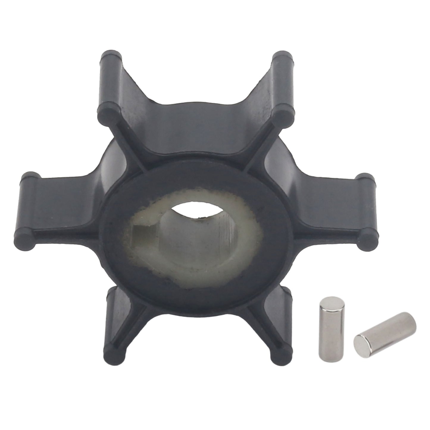 Water Pump Impeller & Key for Yamaha Outboard 2HP (1990–2023)