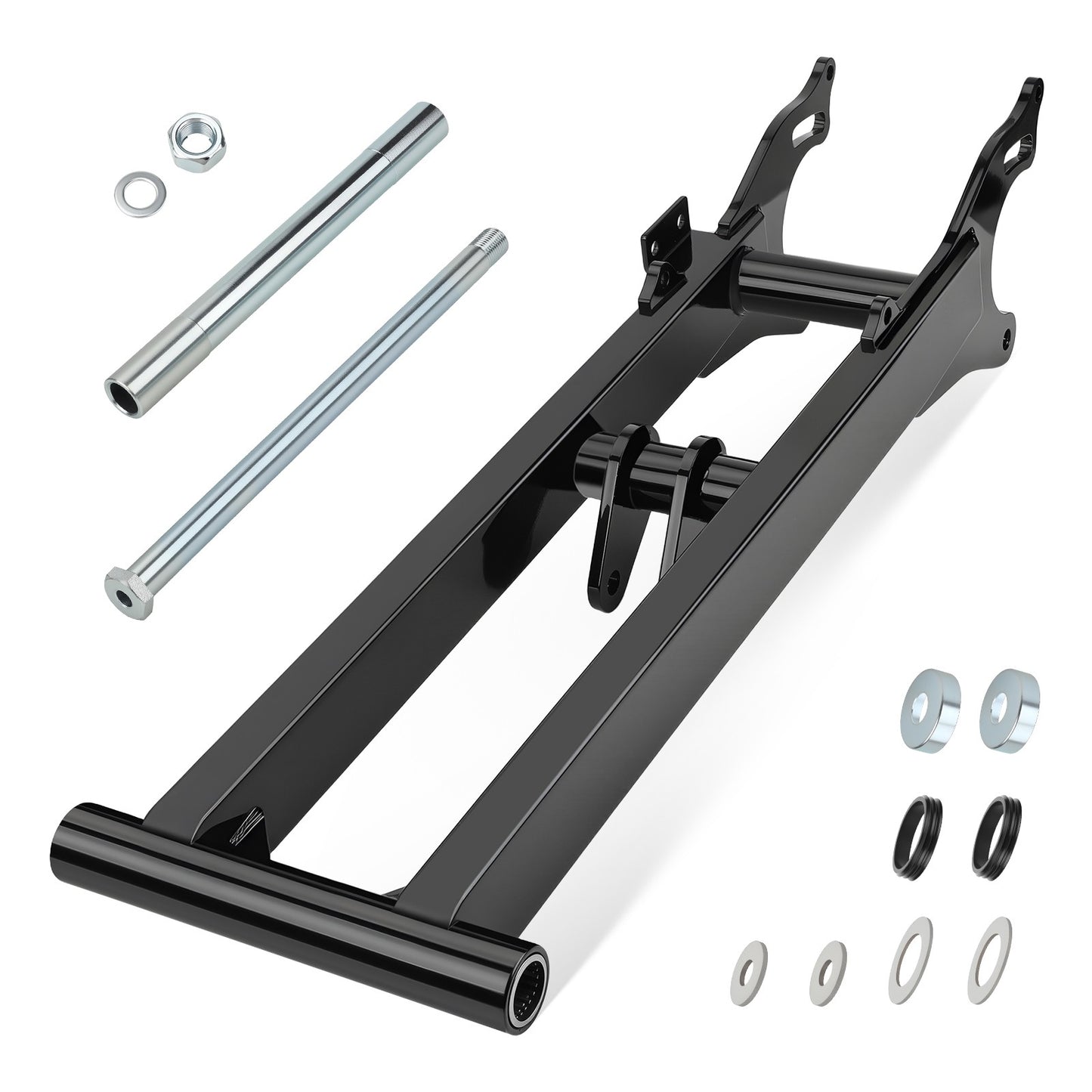 6" Extended Chrome Rear Swingarm for Yamaha Banshee 350 (1987–2006)