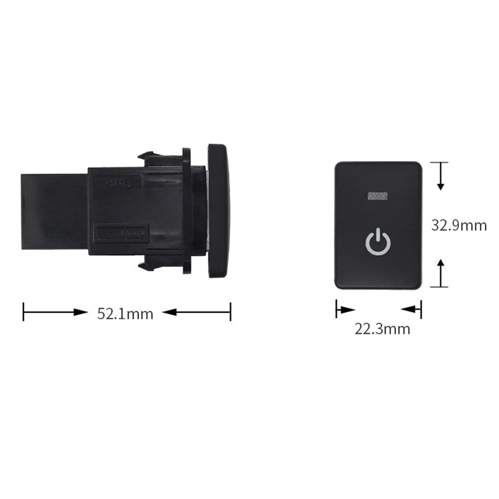 Latching Control Switch with Wire Harness for Suzuki Jimny (2019–2025)