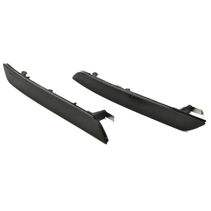 Smoked Black Side Logo Reflector Lamps