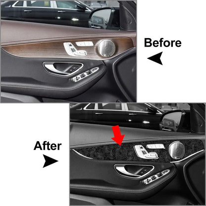Interior Door Panel Cover Set for Mercedes Benz GLC Class (2016-2021)