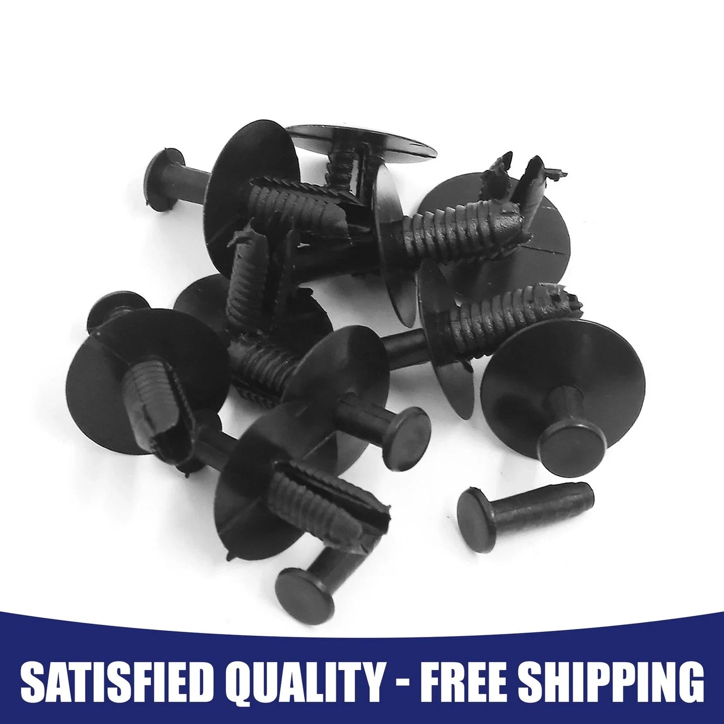 4 x Plastic Push-in Rivet Retainer Fastener Bumper Pin Clips for BMW