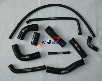 Blue Silicone Radiator Hose Kit for Yamaha YZF R6 (2006-2007)