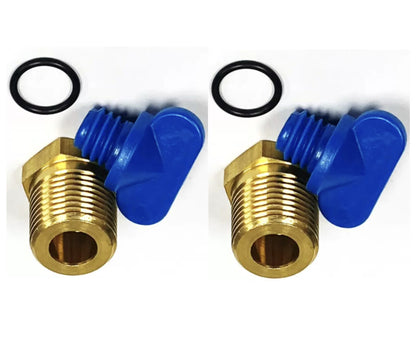 Manifold Drain Plug Kit for GM Volvo Penta (4.3–8.2) 2Pcs