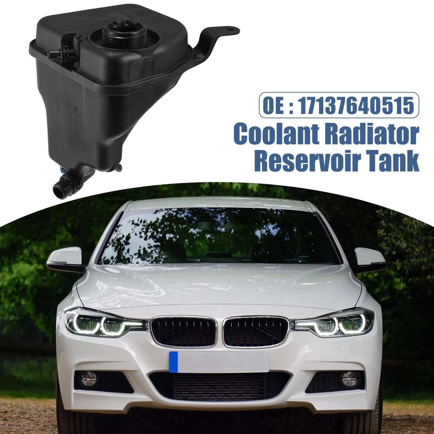 Coolant Radiator Reservoir Tank for BMW 135i 335i XDrive 335i X1