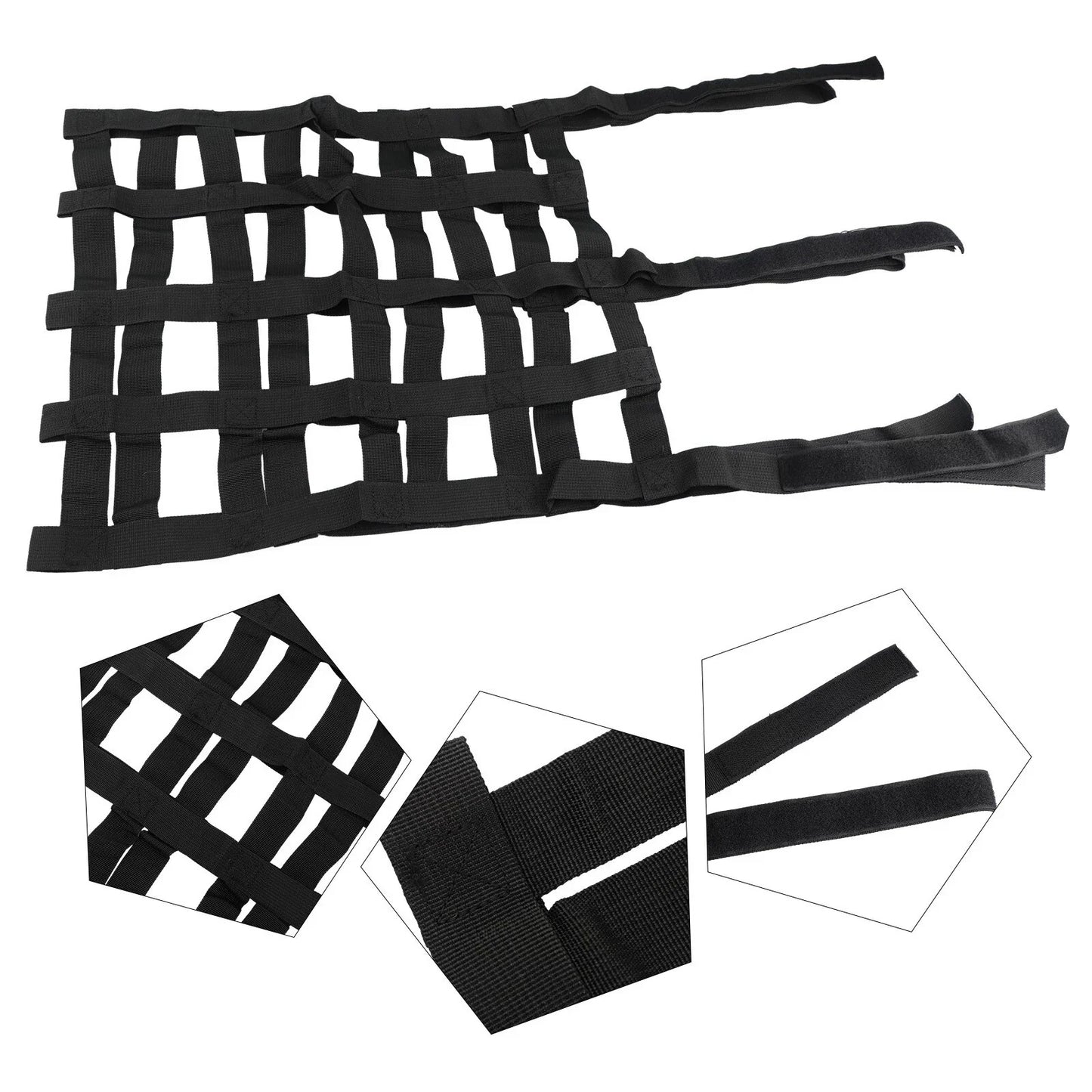 Net Cargo Storage Organizer for Jeep Wrangler