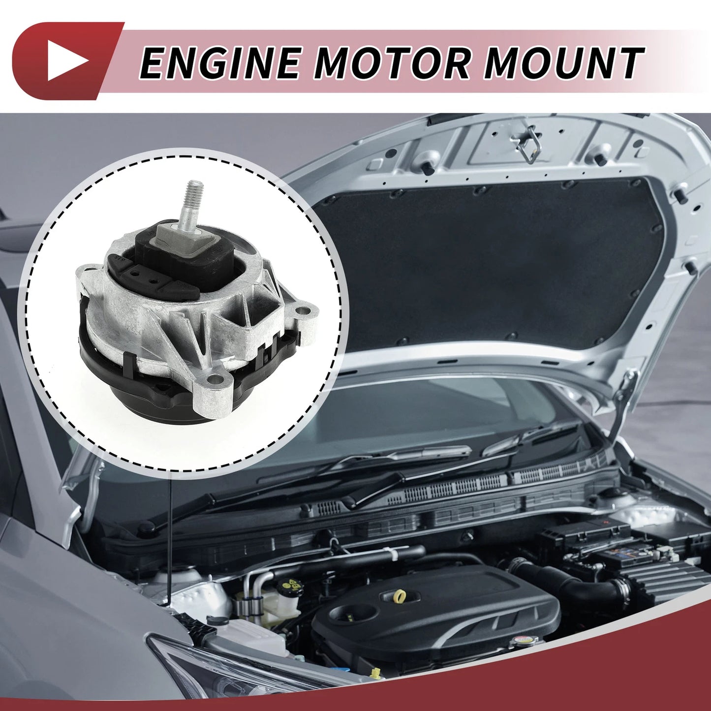 Engine Motor Mount for BMW 3 Series F35 (2016–2019) 2.0T A/MT 320Li