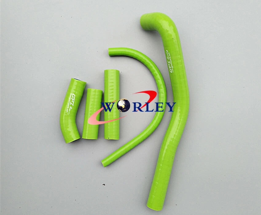 Silicone Radiator Hose for Kawasaki KX500 (1988–2004) - Blue