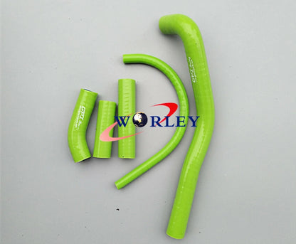Silicone Radiator Hose for Kawasaki KX500 (1988–2004) - Blue