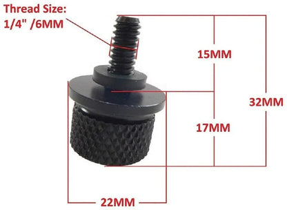 6mm Rear Seat Bolt Screw for Harley Davidson Touring Roadking Streetbob (2009-2023)