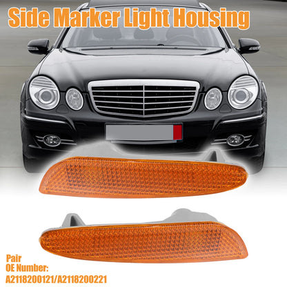 Auto Side Marker Lights Housing for Mercedes-Benz E320 (2003–2006) No.A2118200121
