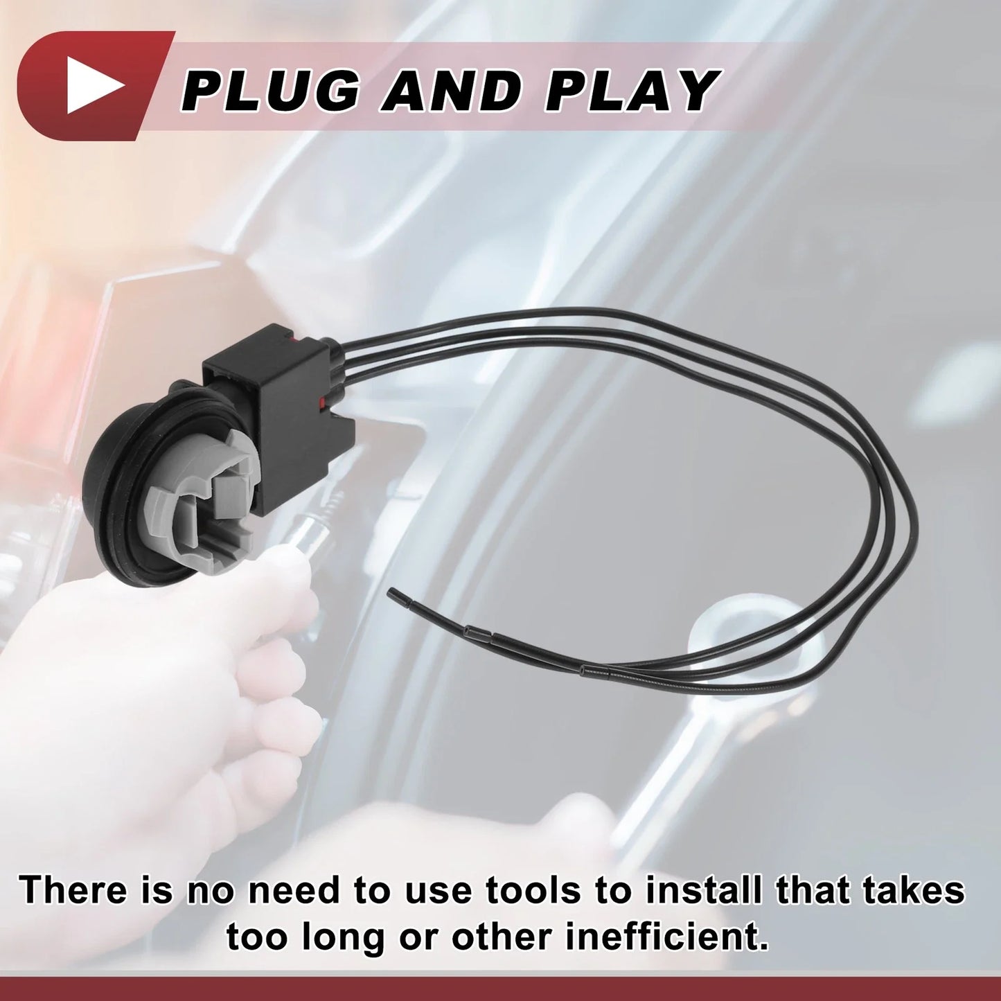 Turn Signal Light Socket Wiring for Dodge Ram 1500 2500 3500 (2010-2018)