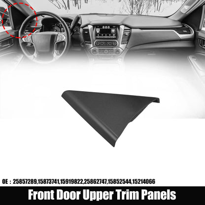 Front Door Upper Trim Panel Left for Chevrolet Silverado, GMC Sierra (2014-2023)