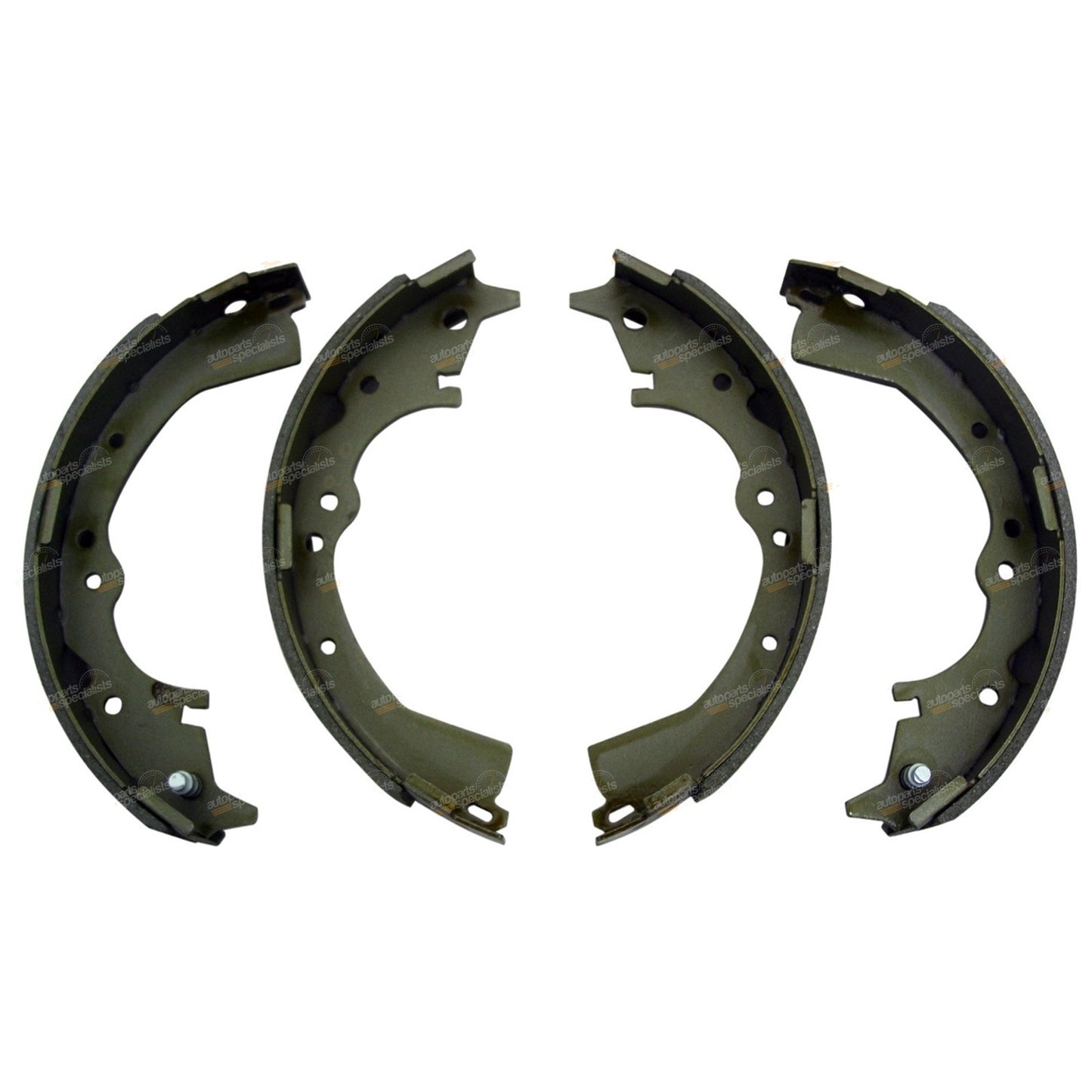 Set of 4 Rear Brake Shoes + 2 Wheel Cylinders for Jeep Cherokee XJ (1994–2001)