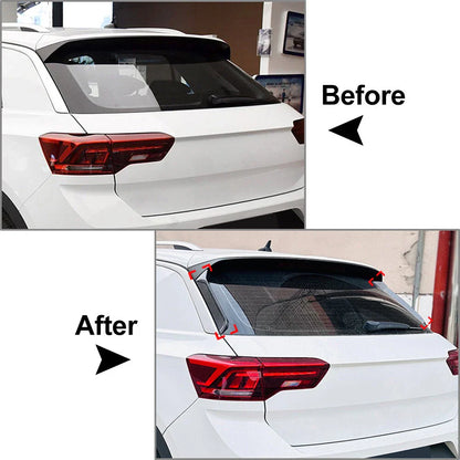 Glossy Black Rear Window Spoiler for VW T-ROC (2017-2024)