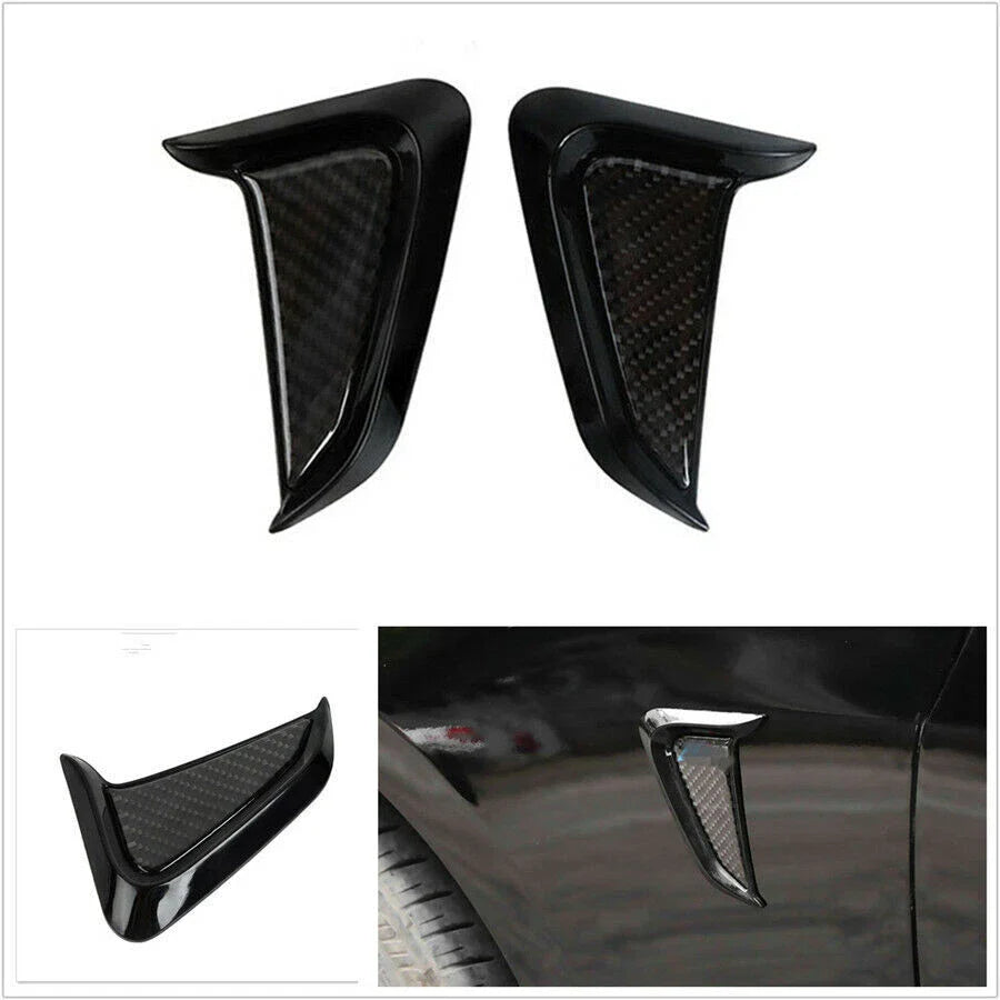 Sport Style Front Fender Side Air Vent Cover Trim for Car SUV