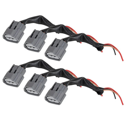 6 x Ignition Coil Connector Pigtails for Infiniti EX35 FX35 G25 G35 JX35 M35 (2008-2013)