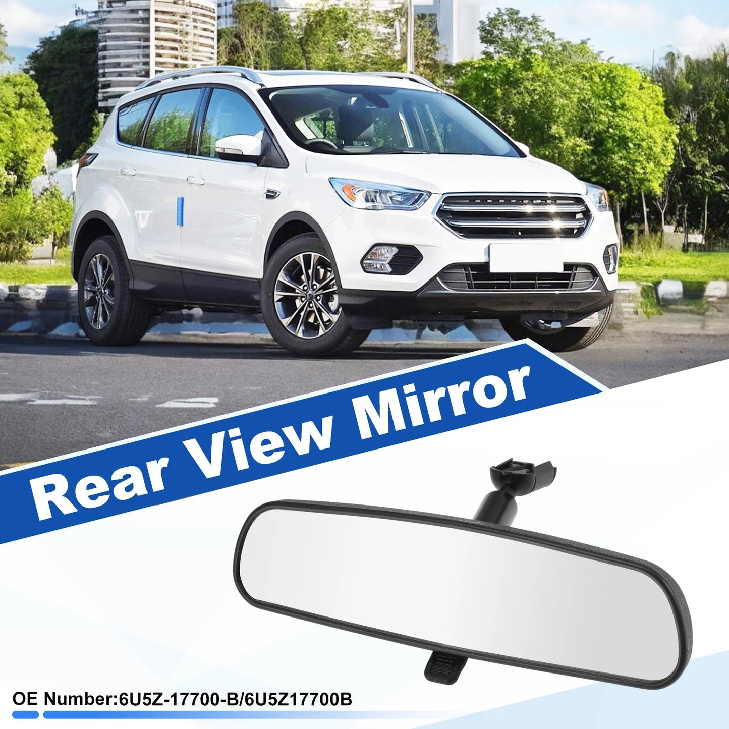 6U5Z-17700-B Interior Rearview Mirror for Ford Escape (2001–2019)