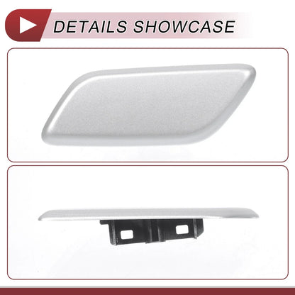 Front Left Washer Nozzle Cover for Lexus LX570 (2013-2015) - Silver Tone 1 x