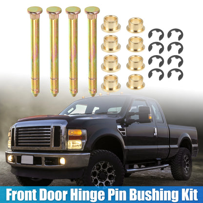Set of 2 Door Hinge Pin and Bushing Repair Kits for Ford F-100 F-150 (1980–1983)