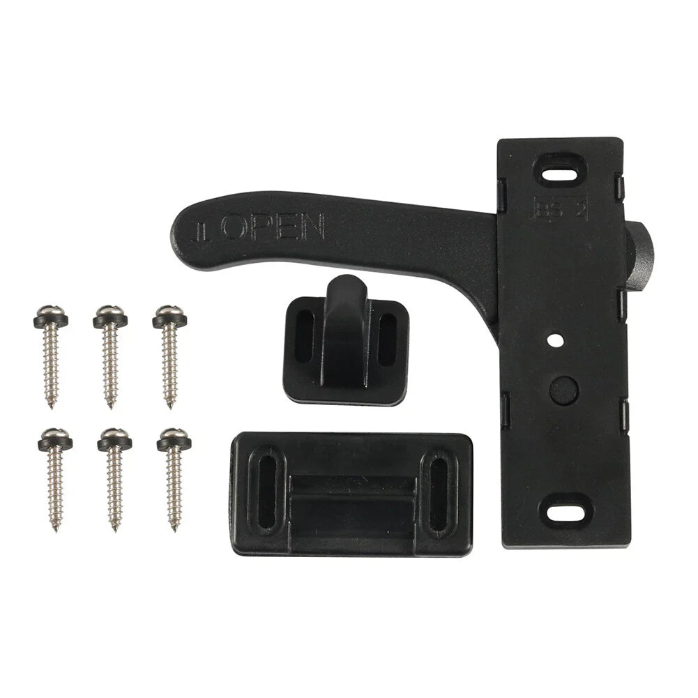RV Screen Door Latch Handle Kit for Universal Camper Motorhome