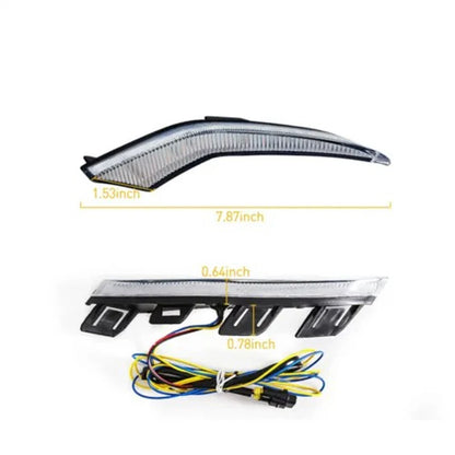 LED Daytime Running Fog Lights for 2020-2022 Toyota Corolla (2020-2022)