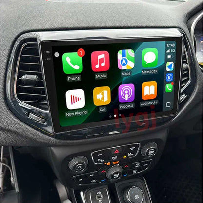 Wireless Carplay Android Auto Head Unit for Jeep Compass (2017-2020)