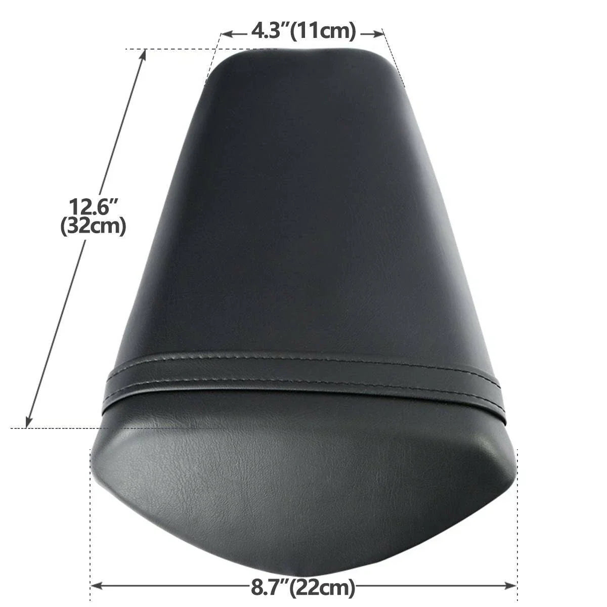 Black Rear Passenger Seat for Kawasaki ZX10R 2011-2015