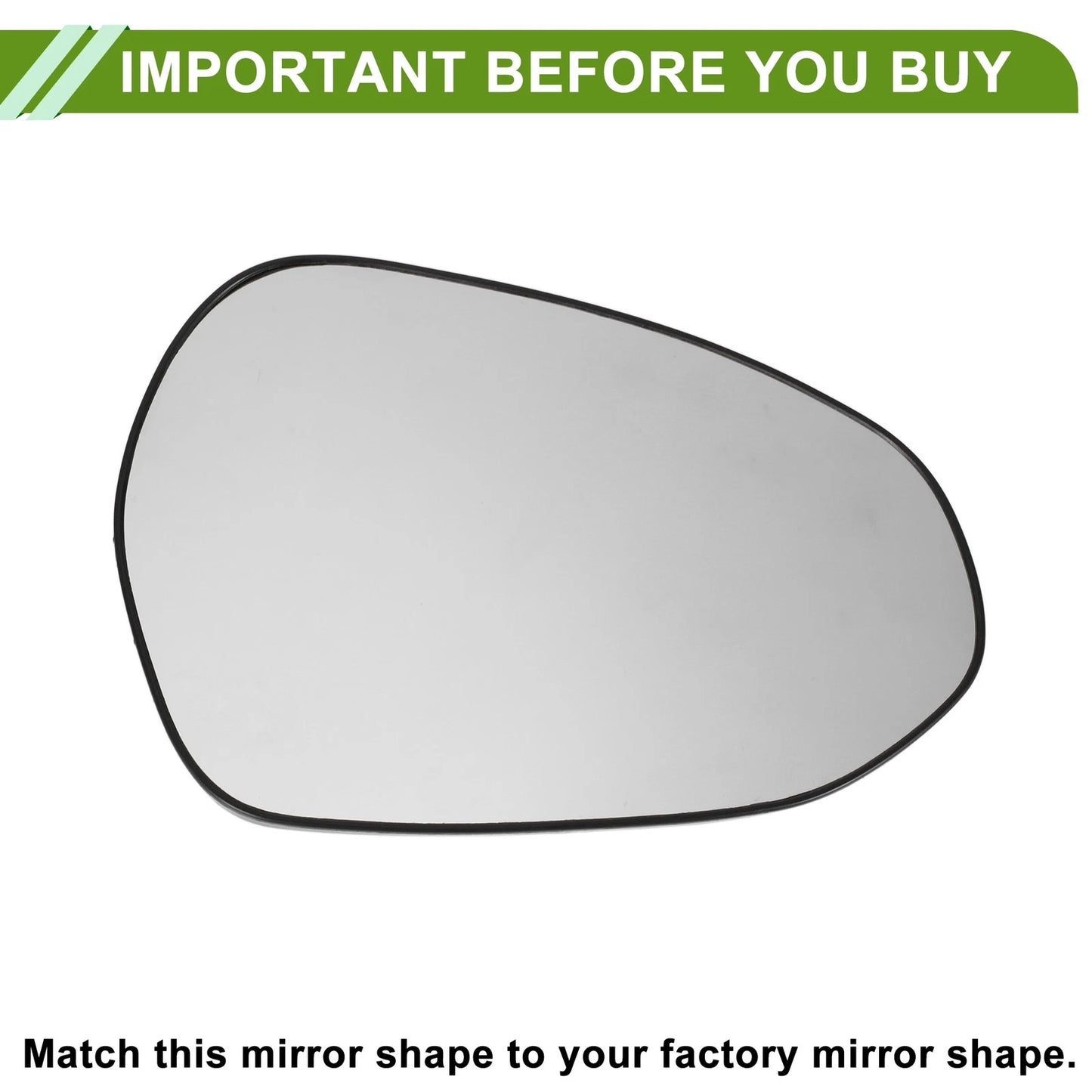 Right Heated Mirror Glass for Kia K5 (2020–2024) No. 87621L2000