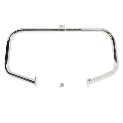 Chrome/Black Highway Engine Guard Crash Bar for Harley Road King (1997-2024)