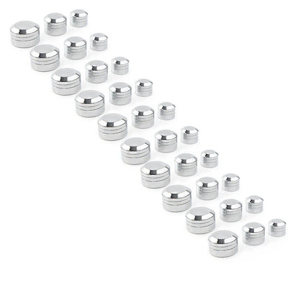 10 x CNC Inner 9/11/13mm Schrauben Bolt Topper Caps Covers for Harley Chrome